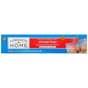 Complete Home Resealable Bags on Sale