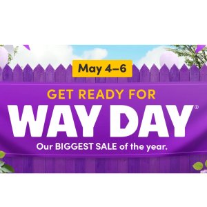 Wayfair WAY DAY home furniture sale