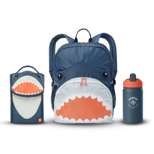 Firefly! Outdoor Gear Finn the Shark Backpack Kid's 3 Piece Combo Set