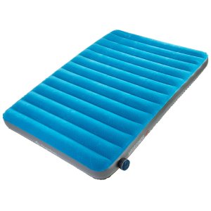 Decathlon Quechua Air seconds, 7in Inflatable Camping Mattress, Quick Inflating, 2 Person, Queen, Blue