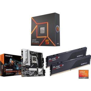 AMD Ryzen 5 7600X + GIGABYTE B650M + 32GB DDR5 6000