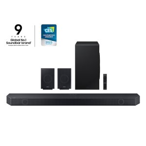 SAMSUNG HW-Q990C 11.1.4ch Soundbar w/ Wireless Rear Speakers