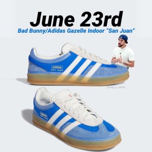 adidas x BAD BUNNY Gazelle Indoor “San Juan”