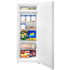 Insignia™ - 7 Cu. Ft. Garage Ready Upright Freezer - White