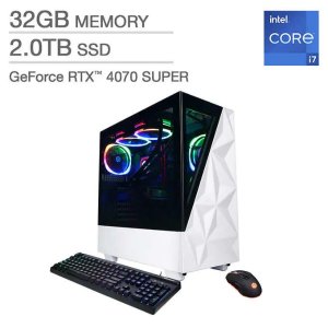 CyberPowerPC Gamer Supreme (i7-14700F, 4070S, 32GB, 2TB)