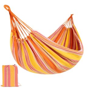 Best Choice Products 2-Person Brazilian-Style Double Hammock w/ Portable Carrying Bag