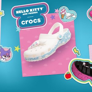 Crocs X Hello Kitty Shoes