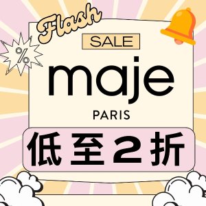 Maje Flash Sale