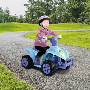 Bluey ATV Quad 6V Battery Powered Ride-On for Kids Ages 1.5+